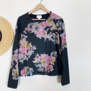Maeve floral pullover sweater